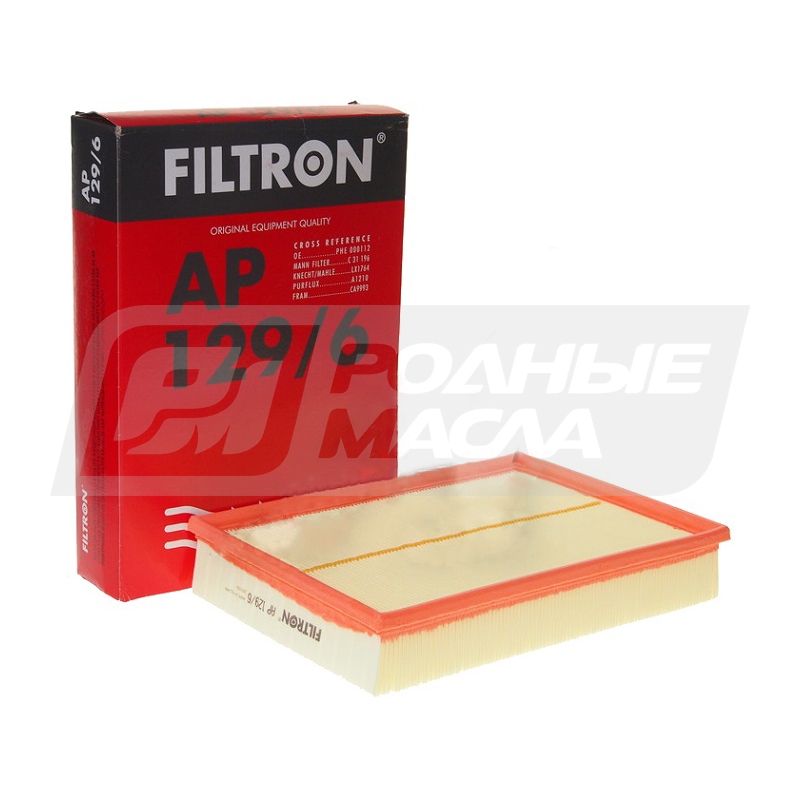 FILTRON AP 129/6 (A-Land Rover PHE000112, 5904608071293) AP1296